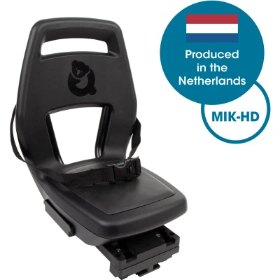 Afbeelding van Qibbel achterzitje junior mik hd zwart compleet q350
