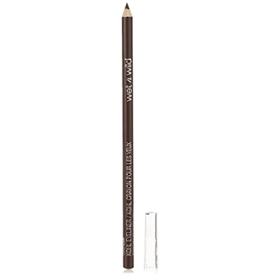 Afbeelding van Wet n Wild, Color Icon Kohl Eyeliner Pencil, en Potlood voor Oogmake up met een Intens Hyper gepigmenteerd Effect, Zachte, Crèmige Makkelijk Te Gebruiken Formule, Simma Brown Now!