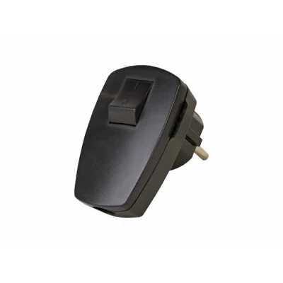 Afbeelding van Koppelcontactstop met aardingssysteem zwart 1704.0500.9 E3MHM
