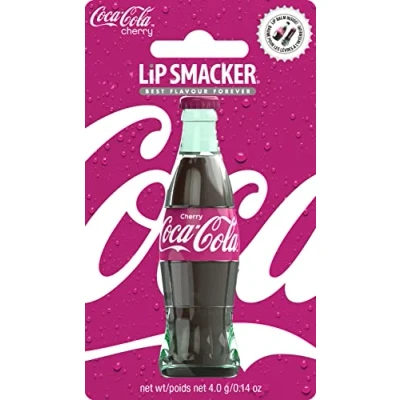 Afbeelding van Lip Smacker Coca Cola Bottle Collection, Klassieke Lipbalsem met Cherry Colasmaak, Hydraterend en Verfrissend, Verpakking per stuk
