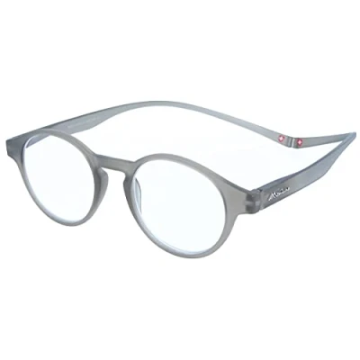 Afbeelding van Montana MR60C leesbril met magneetsluiting +3.50 grijs