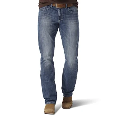 Afbeelding van Wrangler Heren 20X nr. 42 Vintage Bootcut Jeans, Lichtblauw, 33W / 32L