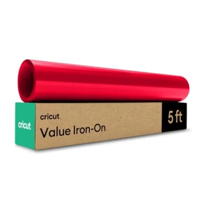 Afbeelding van Cricut Value Opstrijkbaar Rood 30,5 cm x 1,5 m (1)