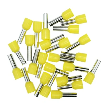 Afbeelding van Adereindhulzen 6,00 mm² geel, geïsoleerd, 25 stuks