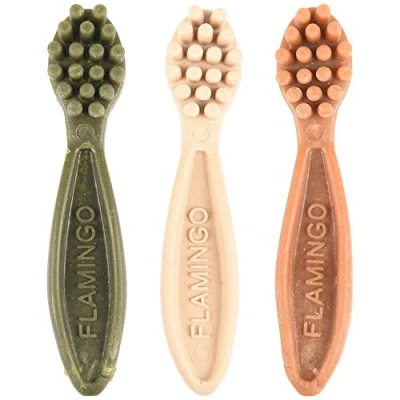Afbeelding van VEGGIE TANDENBORSTEL 12,5CM 4ST MIX