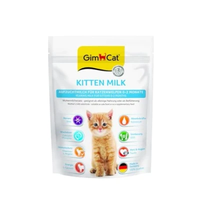 Afbeelding van GimCat Kitten Milk Moedermelkvervanger Kattenmelk met taurine en calcium 1 zakje (1 x 200 g)