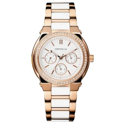 Afbeelding van Orphelia 153 3707 17 Horloge Staal Rosékleurig 39 mm