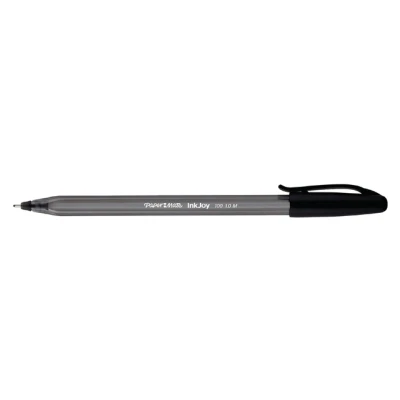 Afbeelding van Paper Mate balpen InkJoy 100 met dop, zwart