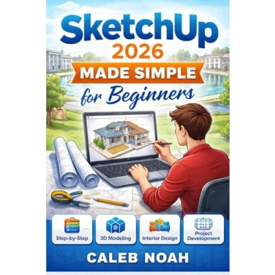 SketchUp 2026 Made Simple for Beginners: Step by 3D Modeling, Interior ...