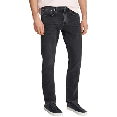 Afbeelding van Tommy Hilfiger Straight Denton leg jeans, Heren, Maat: 30x32, Clark black