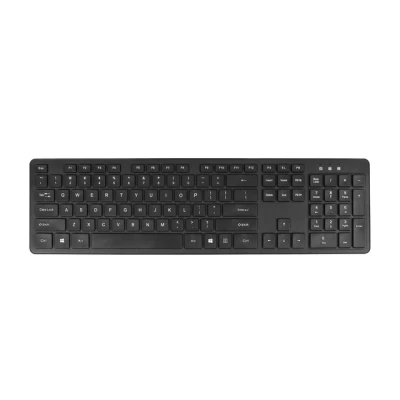 Afbeelding van Toetsenbord Quantore Qwerty draadloos USB A adapter zwart