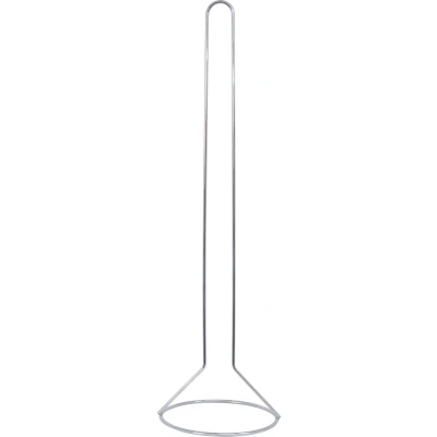 Afbeelding van MSV Wc/toiletrolhouder reservoir metaal chrome zilver 50 cm Voor 5 rollen Toiletrolhouders