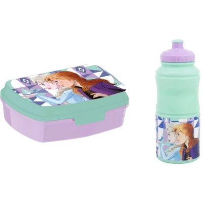 Afbeelding van Frozen Kinderwaterfles van kunststof, lekvrij, 380 ml