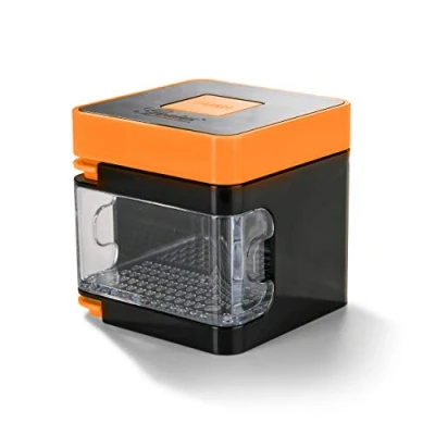 Afbeelding van Genius Nicer Dicer Spicy A34156, 4 delen, groentesnijder, allessnijder, uiensnijder, kleur oranje