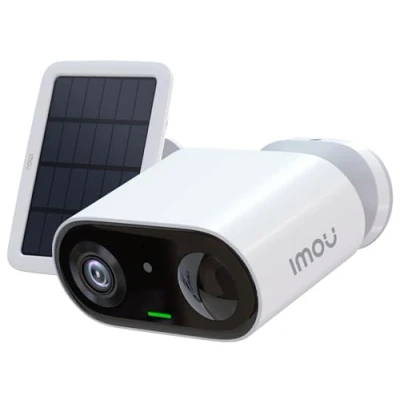 Afbeelding van Imou 2K wifi bewakingscamera voor buiten, met batterij, draadloze beveiligingscamera zonnepaneel, nachtzicht, menselijke PIR detectie, geïntegreerd geheugen 4 GB, vlog mode, Cell Go Kit