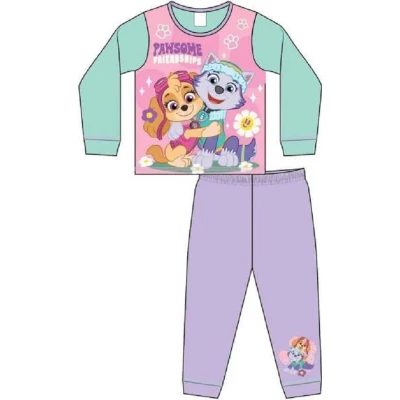 Afbeelding van PAW Patrol pyjama maat 86/92 pups Skye en Everest pyama katoen