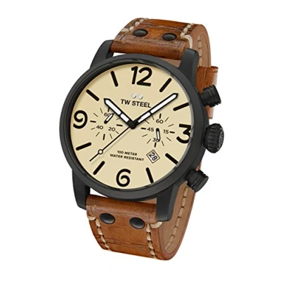 Afbeelding van TW Steel Maverick Collection MS43 horloge heren zwart ⍉45 chrono