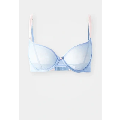 Afbeelding van Hunkemöller Roza niet voorgevormde beugel bh Blauw B70