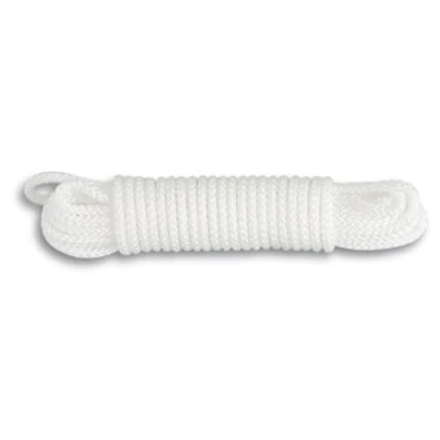 Afbeelding van Chapuis DR4 polypropyleen touw, gevlochten, 185 kg, diameter 4 mm, lengte 10 m, wit