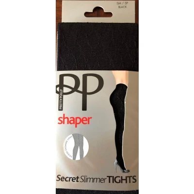 Afbeelding van Pretty Polly Panty Shaping Secret Slimmer S/M 34/40 Zwart
