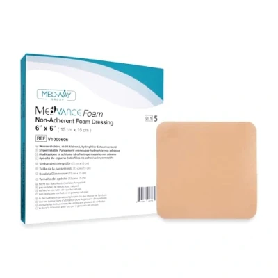 Afbeelding van MedVance TM Foam Waterproof Non Adhesive Hydrophilic Dressing 15 cm x Box of 5 dressings