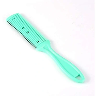 Afbeelding van Haarsnijder Kam, Dubbele Zijden Snijden Slanke Kapsels Kam Salon Thuis Kappers Haar Trimmer Grooming Shaper Tool (Groen)