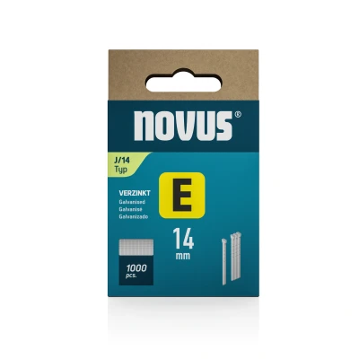 Afbeelding van Novus Tacker spijkers E J/14mm (1.000 stuks)