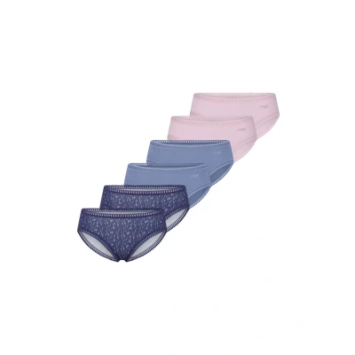 Afbeelding van sloggi Dames hipster slip 6 pack GO Crush