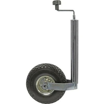 Afbeelding van Pro Plus Neuswiel Ø 48 mm voor Aanhanger Metalen Velg PU Band 260 x 85