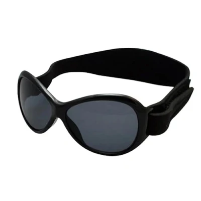 Afbeelding van Baby BANZ retro zonnebril zwart (0 2 jaar)