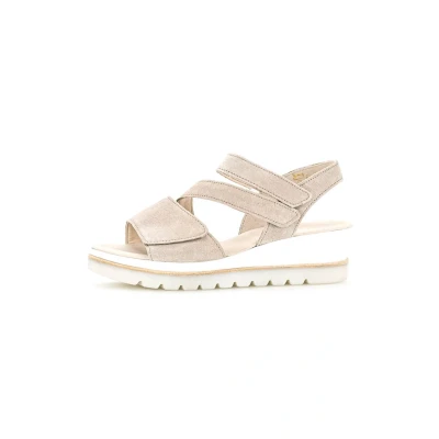 Afbeelding van Gabor 640.1 Sandalen Dames Beige Maat 42