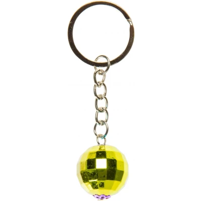 Afbeelding van Lg imports Sleutelhanger Discobal 2 Cm Goud