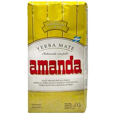 Afbeelding van Amanda Yerba Mate thee Limon 0.5kg