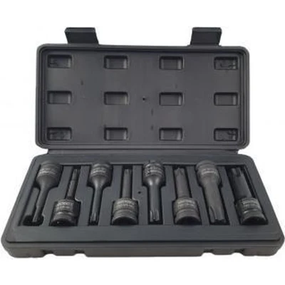 Afbeelding van Weber Tools 1/2&#039;&#039; Krachtdoppen set Torx 8 delig van T25 t/m T80