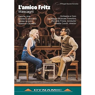 Afbeelding van Teresa Iervolino, Riccardo Frizza, Orchestra E Cora Del Maggio Musicale Fiorentino Mascagni: L&#039;Amico Fritz (Blu ray)