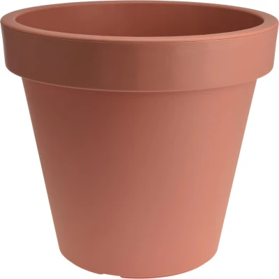 Afbeelding van Bloempot ek rond 35 cm Terra
