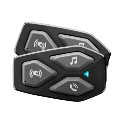 Afbeelding van Interphone U COM 3 Communicatiesysteem Dubbele Set, zwart