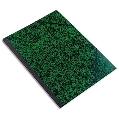 Afbeelding van TEKENMAP EXACOMPTA 37X52CM GROEN ZWART MET ELASTIEK