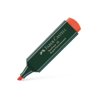 Afbeelding van 10x Tekstmarker Faber Castell 48 neon oranje