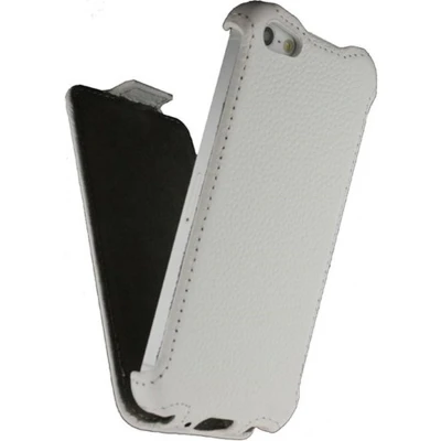 Afbeelding van Mobilize Slim Flip Case Apple iPhone 5/5S/SE White