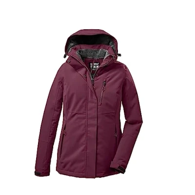 Afbeelding van killtec Dames Functioneel jack/winterjack met afritsbare capuchon KOW 140 WMN JCKT, dark plum, 40, 37411 000