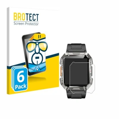 Afbeelding van BROTECT (6 Stuks) Schermbeschermer voor Baolubao W60 Screen Protector Transparant