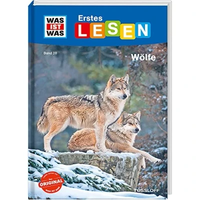 Afbeelding van WAS IST Erstes Lesen Band 20. Wölfe