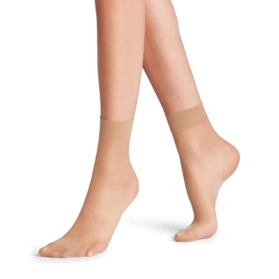Afbeelding van FALKE Dames Sokken Seidenglatt 15 DEN W So sheer eenkleurig 1 paar, Huidskleur Golden 4699, 35 38