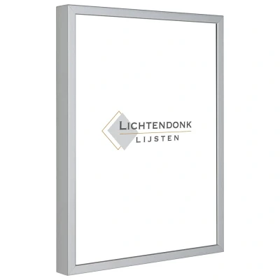Afbeelding van Wissellijst Aluminium Mat Zilver 50 x 70 cm