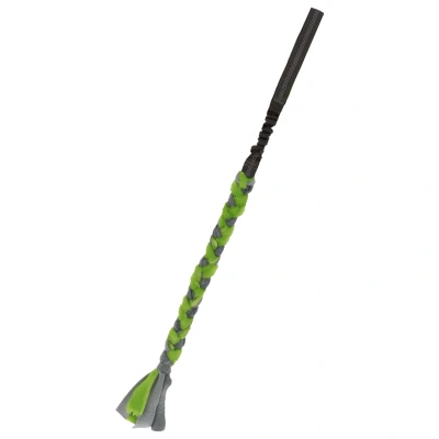 Afbeelding van Adori Fleece Tug 82 cm Hondenspeelgoed Lime&amp;Grijs
