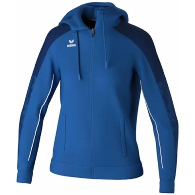 Afbeelding van Erima Evo Star Trainingsjack Met Capuchon Dames Royal / Marine Maat: 36