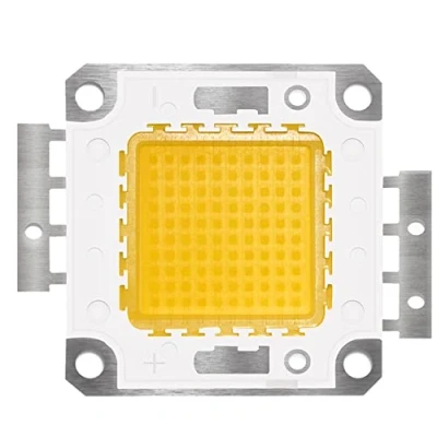 Afbeelding van Tesfish 100W LED chip Warm wit 3000K Lamp kralen voor Schijnwerper, Plafondlamp, Hoge Power Energiebesparende (100W wit)