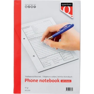 Afbeelding van Telefoonnotitieblok Quantore