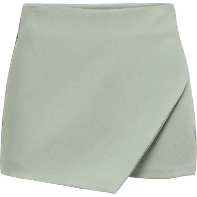 Afbeelding van Only Onlmist Yasmine Mw Wrap Skorts Tlr 15291941 Licht Groen Dames The Stone